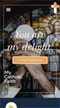 Mobile Screenshot of mycatholicfaith.org