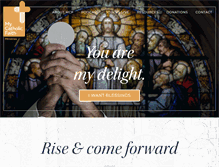 Tablet Screenshot of mycatholicfaith.org